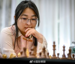 ag九游会亚洲真人第一品牌2025国际象棋女子世界冠军赛，居文君四连胜逼近五连冠