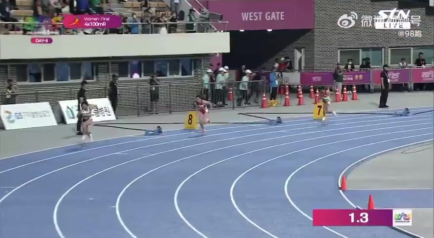 九游会·j9官方网站亚锦赛女子4x100m接力：中国队43秒28轻松夺冠！陈妤颉两小时两金